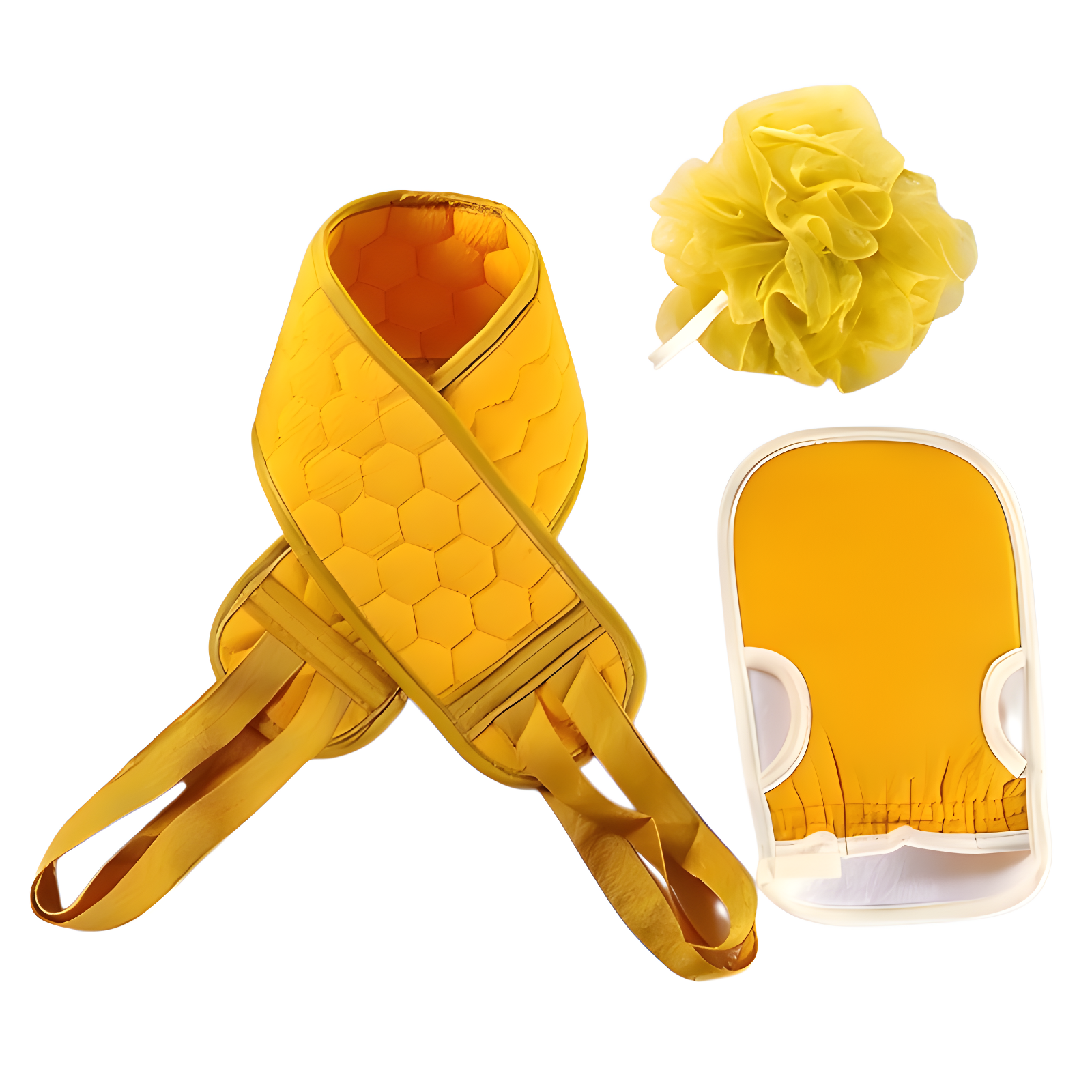 3-piece set of bath towels, pull-back strips, adult strong decontamination bath towels, hand suits, 