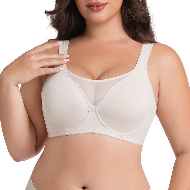 【💑Say goodbye to sagging breasts and effectively reduce underarm fat.】 Comfortable Minimizing Bra for Large Busts – Instantly Enhances Shape
