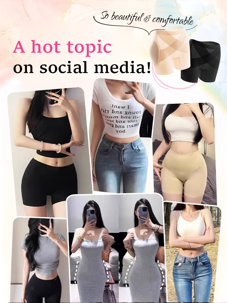 【🩲A Brazilian Butt Lift you can wear!】Natural crotch enhancement Shapewear Panties tummytucking pants Good elasticity