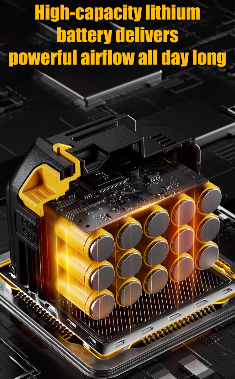 【German Craftsmanship, 10-Year Quality Warranty】Industrial Brushless Lithium Battery Electric Blower