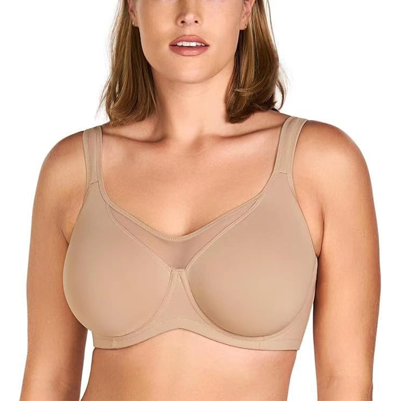 【💑Say goodbye to sagging breasts and effectively reduce underarm fat.】 Comfortable Minimizing Bra for Large Busts – Instantly Enhances Shape