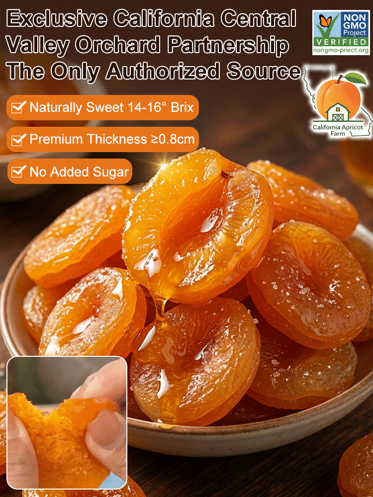 【❤️Limited supply for 20 days, miss it and you'll have to wait another year.】California Specialty Dried Apricots