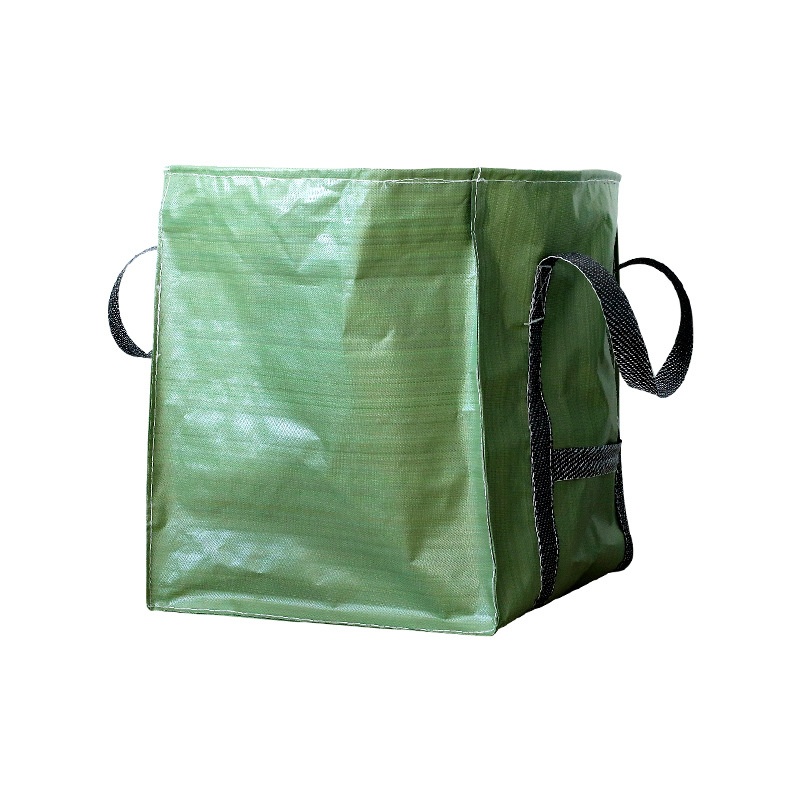 Outdoor large capacity square garden leaf bag courtyard garden plant waterproof garbage collection w
