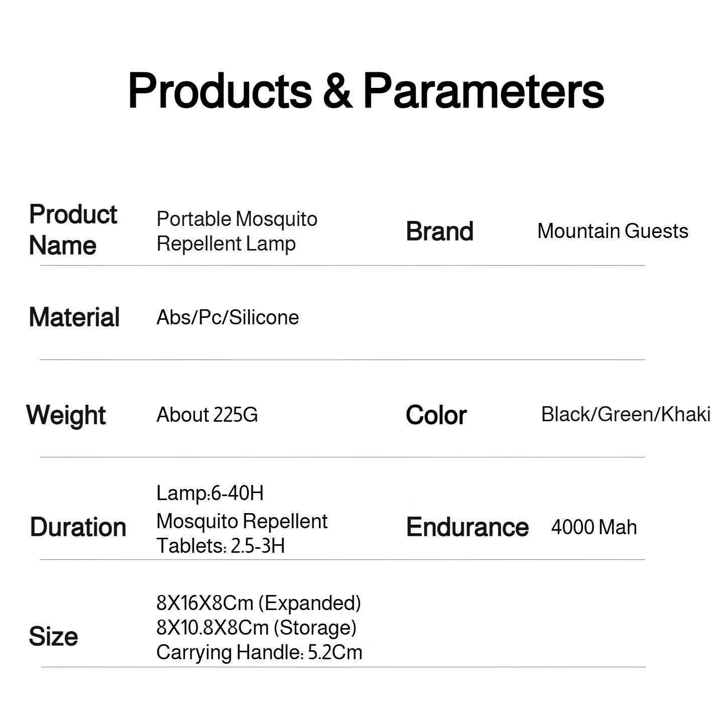 Modern design mosquito lamp for home bedrooms