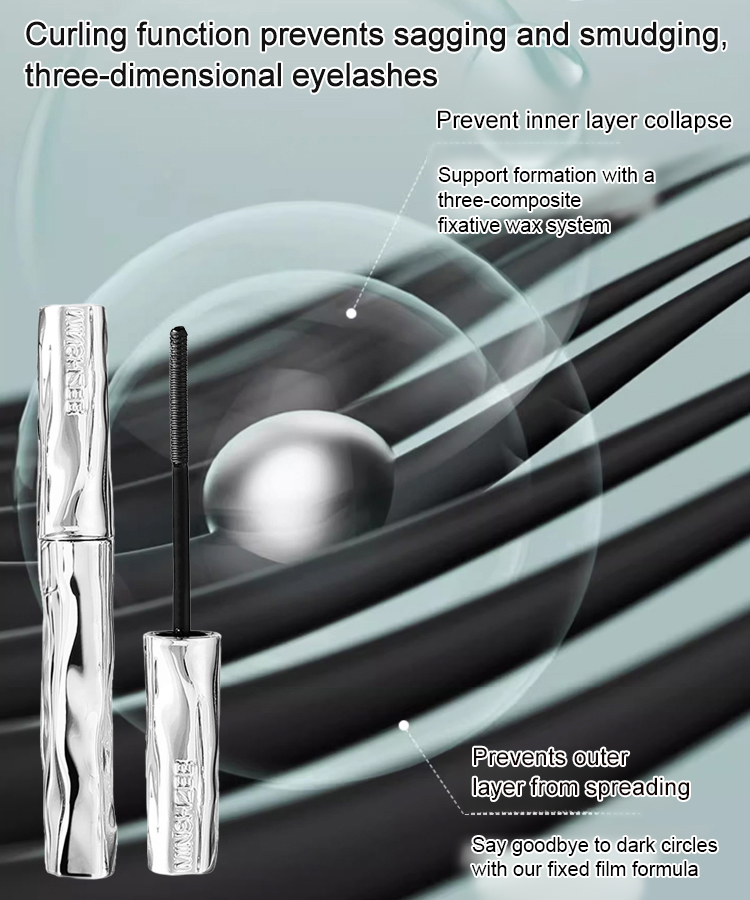 [😍Waterproof and sweatproof, it can instantly magnify five times.]Small steel tube mascara