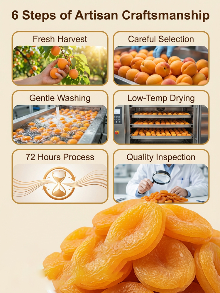 【❤️Limited supply for 20 days, miss it and you'll have to wait another year.】California Specialty Dried Apricots