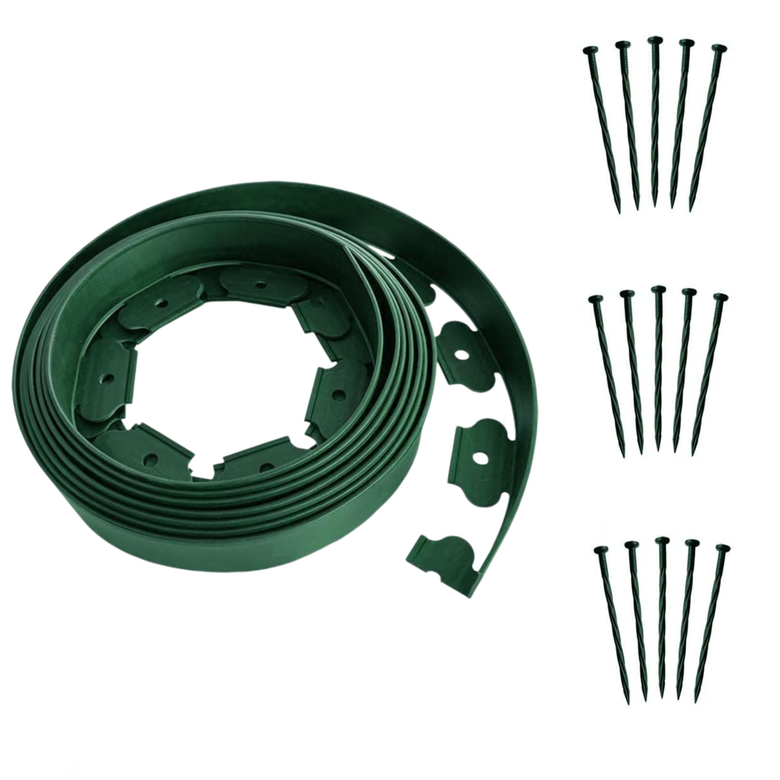 Garden edge strip retaining board grass stone isolation belt multiple sizes lawn tree circle 5m 10m 