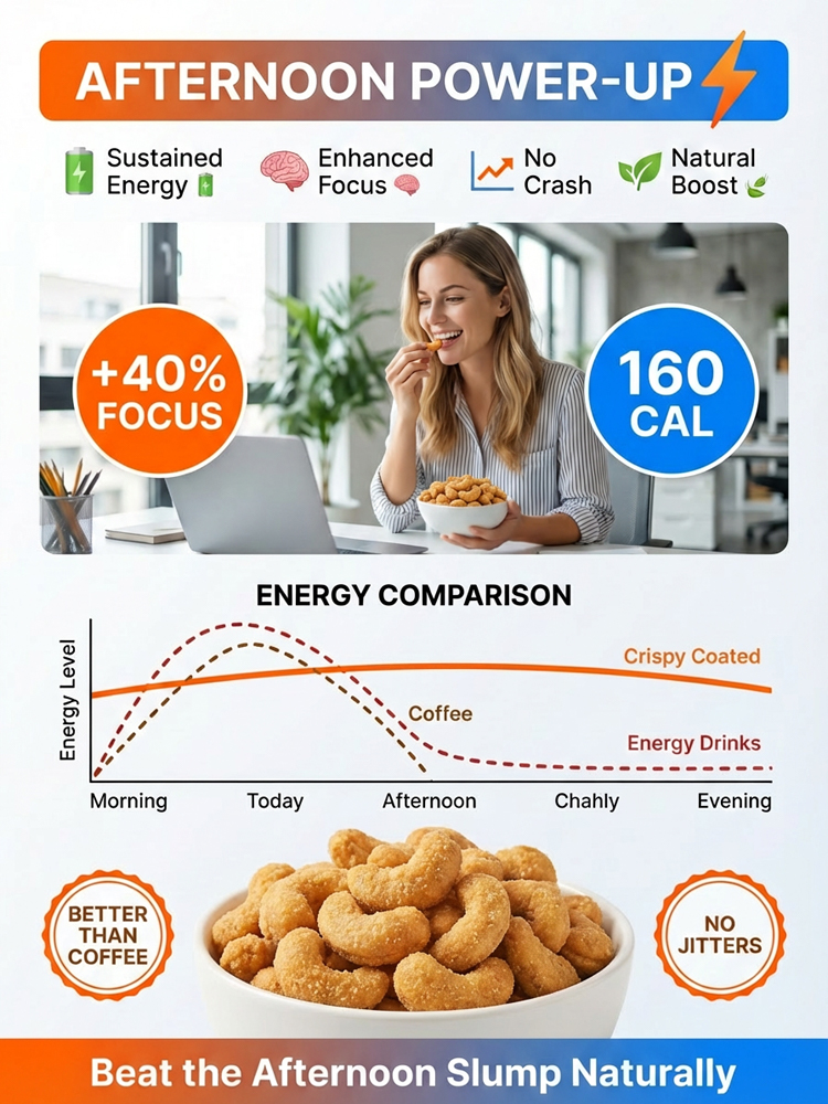  【🥜🥜Only 300 left — miss it and wait another year!】Premium Vietnamese W240 Cashews, freshly harvested with incredibly rich and plump flesh! ✨