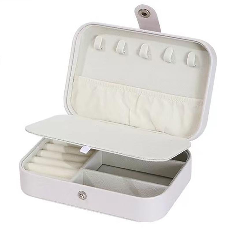 Mini-Schmuckschatulle, tragbare kleine Box, kleine Schmuckaufbewahrung, Schmuckschatulle, Schmuckauf