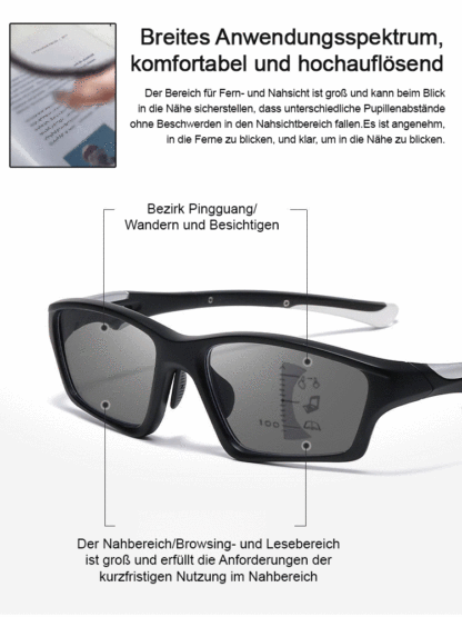 🤓【-1.00 bis +7.00 Autofokus】✨ Nie wieder Brillen wechseln! Die EINE Brille für Nah, Fern & PC.