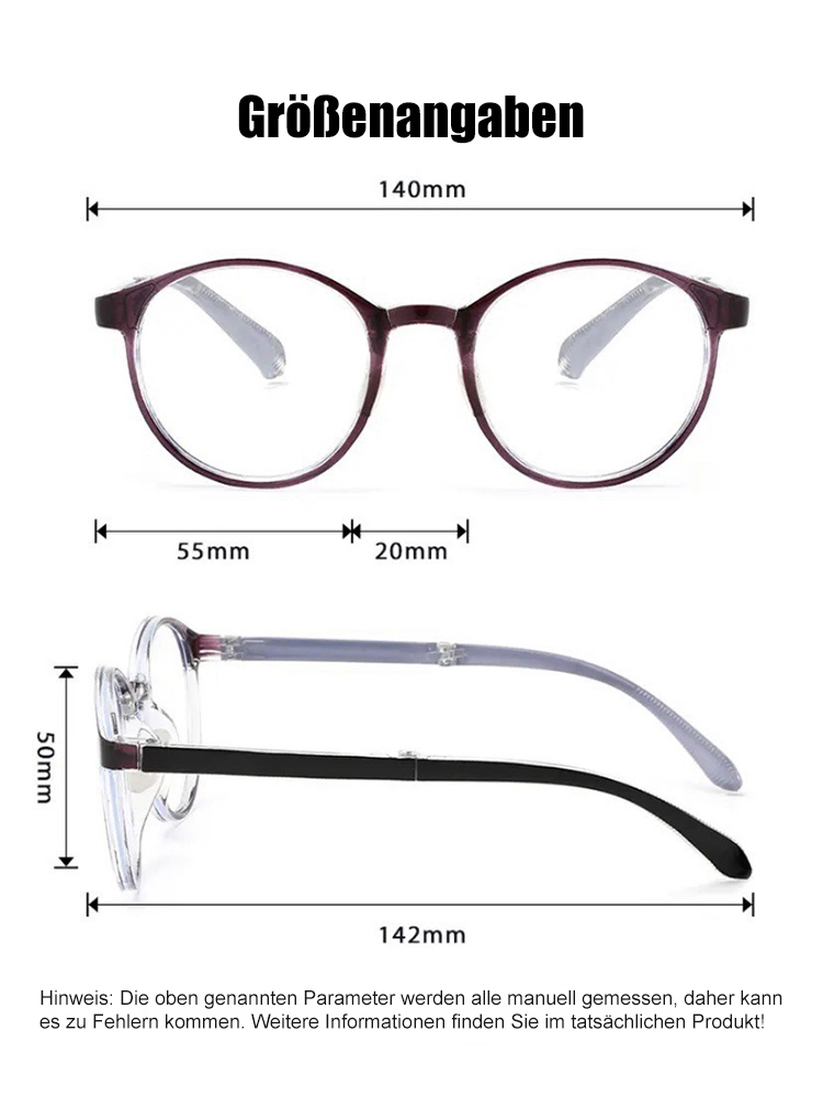 【-1.00 bis +7.00 Autofokus】✨ Nie wieder Brillen wechseln! Die EINE Brille für Nah, Fern & PC.