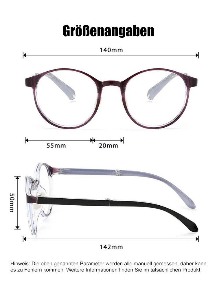 【-1.00 bis +7.00 Autofokus】✨ Nie wieder Brillen wechseln! Die EINE Brille für Nah, Fern & PC.