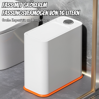 Druckknopfschalter Schmalschlitz-Mülleimer macht die Hände nicht schmutzig Multifunktions-Mülleimer 