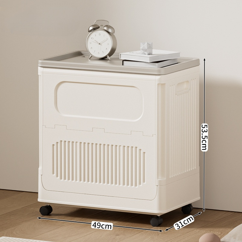 Platz für 50 Kleidungsstücke! ✨ Die faltbare XL-Aufbewahrungsbox mit Rollen. Keine Montage, sofort startklar! 📦💨