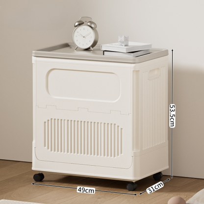 Platz für 50 Kleidungsstücke! ✨ Die faltbare XL-Aufbewahrungsbox mit Rollen. Keine Montage, sofort startklar! 📦💨