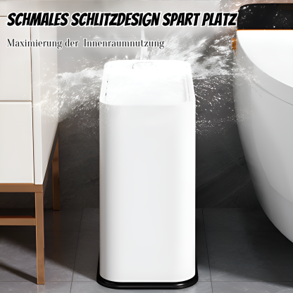 Druckknopfschalter Schmalschlitz-Mülleimer macht die Hände nicht schmutzig Multifunktions-Mülleimer 