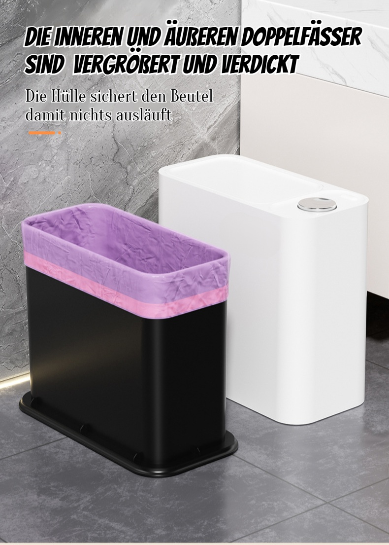 Druckknopfschalter-Mülleimer im stilvollen Design