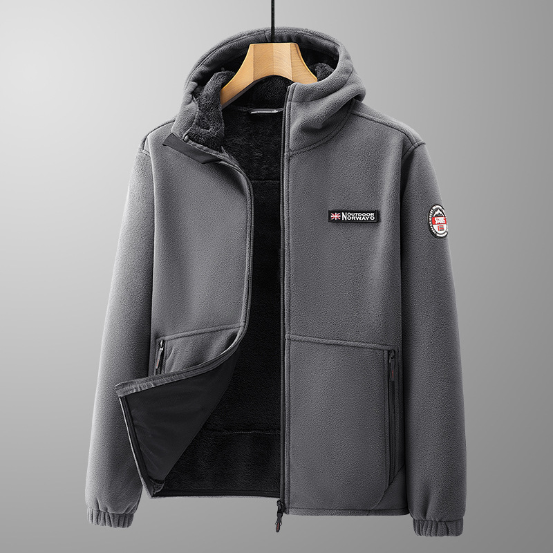 【Wärmer als Daunen】Norwegische Outdoor-Premiummarke【Zweiseitige Fleece-Jacke】99% Kaschmir
