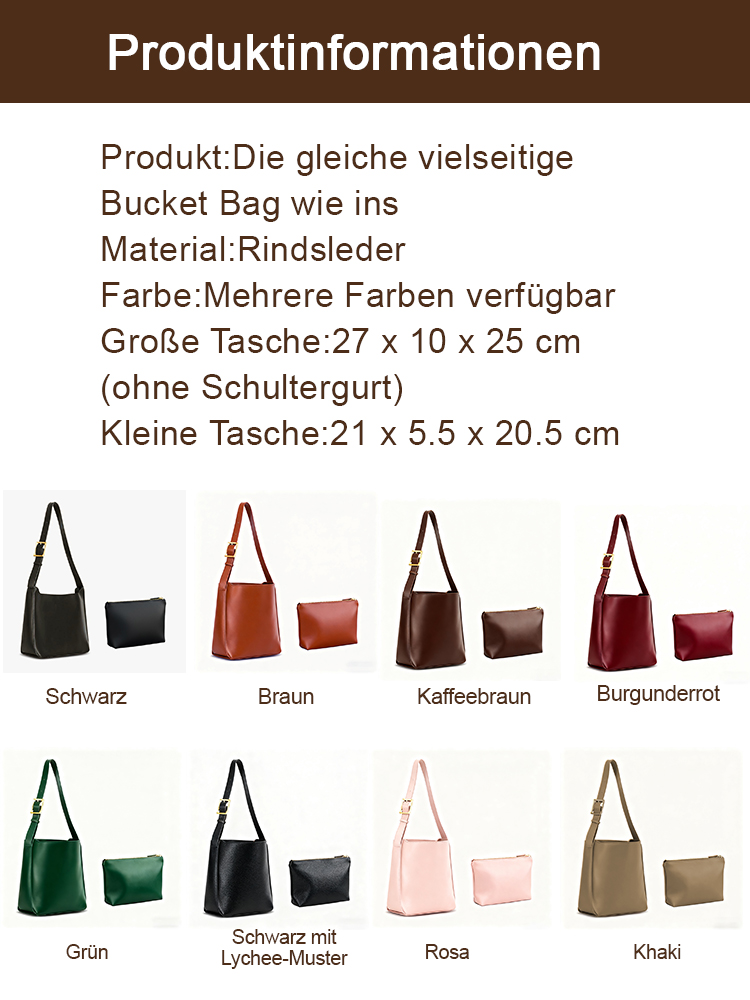 Der Supermodel-Favorit: Laptop-taugliche Beuteltasche für jeden Anlass.