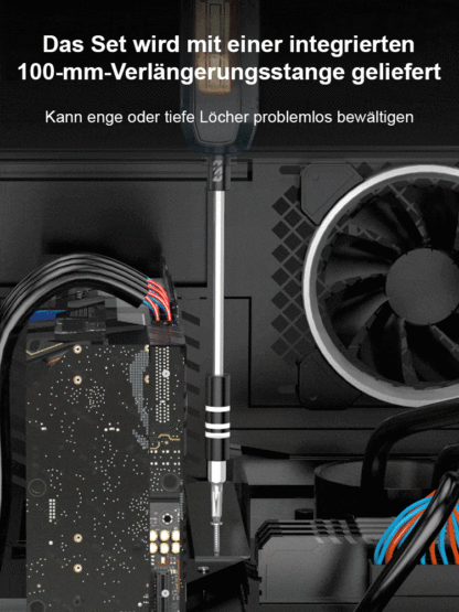 💪 180-teiliges Präzisions-Schraubendreher-Set aus CRV-Stahl — Härte, die Industriestandards weit übertrifft! 🛠️