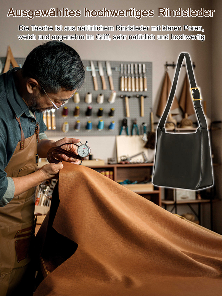 Der Supermodel-Favorit: Laptop-taugliche Beuteltasche für jeden Anlass.