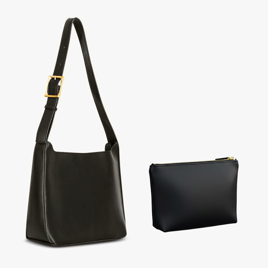 Der Supermodel-Favorit: Laptop-taugliche Beuteltasche für jeden Anlass.