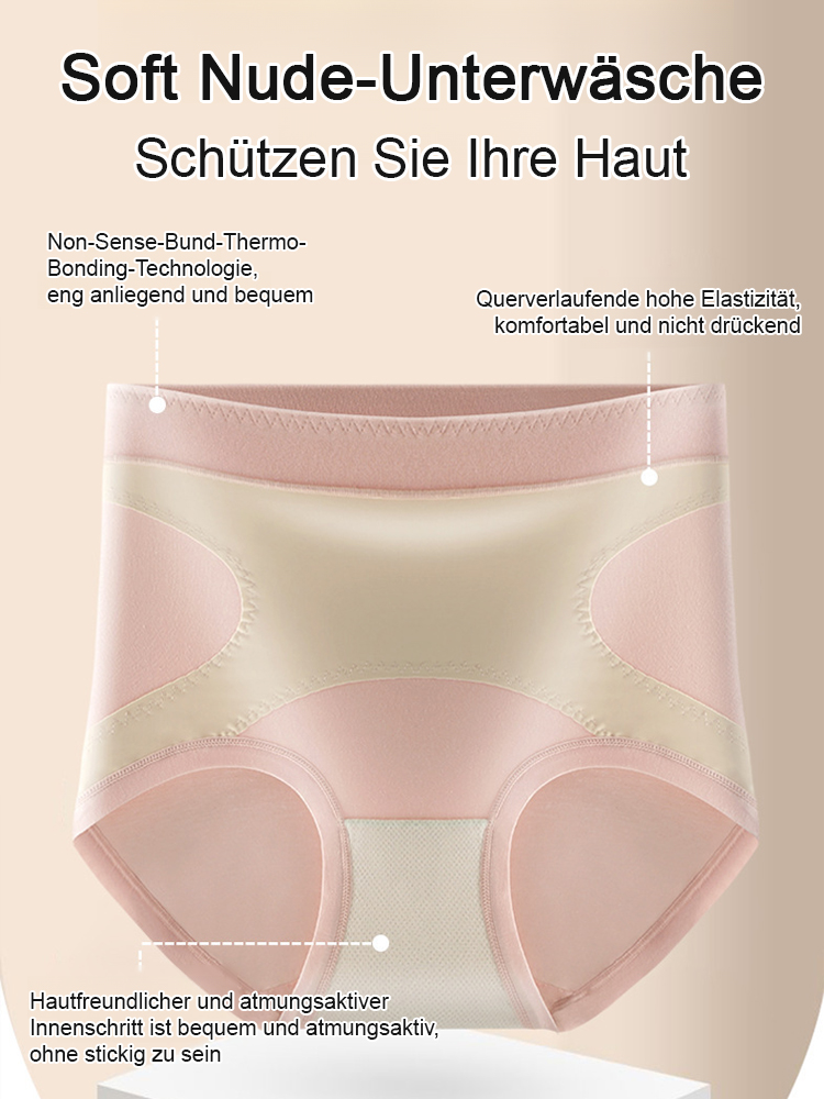 ✨ Taille straffen & Becken korrigieren: Antibakterieller High-Waist Baumwollslip, der die Fettpölsterchen kaschiert✨