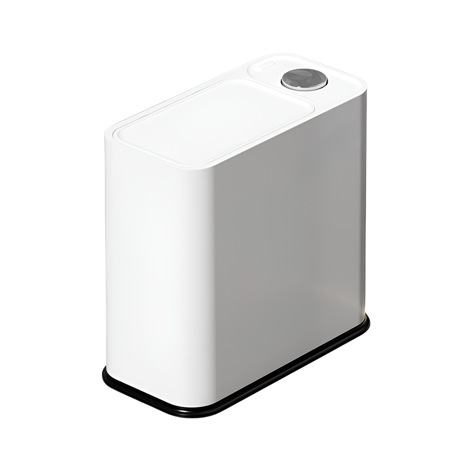 Druckknopfschalter Schmalschlitz-Mülleimer macht die Hände nicht schmutzig Multifunktions-Mülleimer 