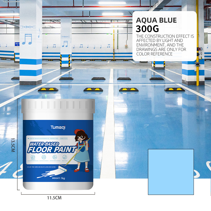 【50 Jahre kein Abblättern】Wasserbasierte Epoxidharz-Bodenbeschichtung