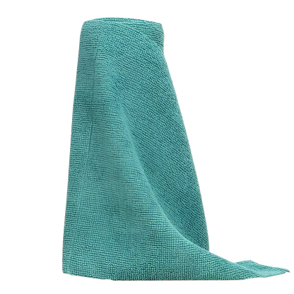 Küchenspüllappen, Hausarbeitsreinigung, Topf- und Geschirrspüllappen aus Korallensamt, handgerissene