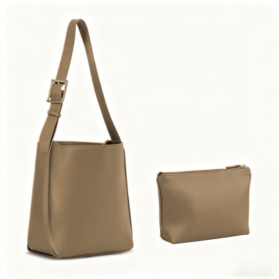 Der Supermodel-Favorit: Laptop-taugliche Beuteltasche für jeden Anlass.