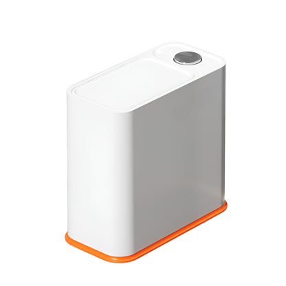 Druckknopfschalter Schmalschlitz-Mülleimer macht die Hände nicht schmutzig Multifunktions-Mülleimer 