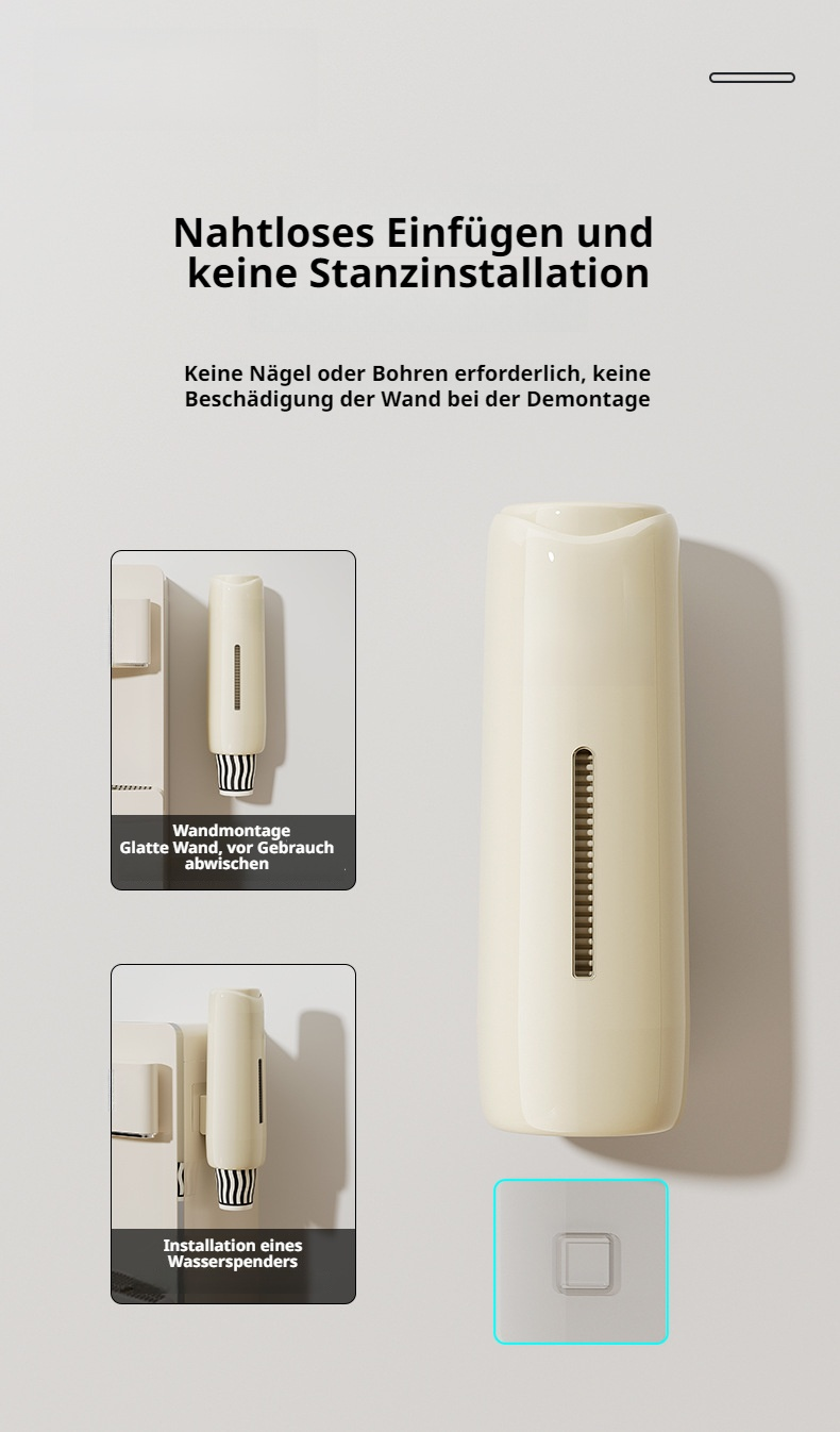 Praktischer Becherspender für Küche und Büro