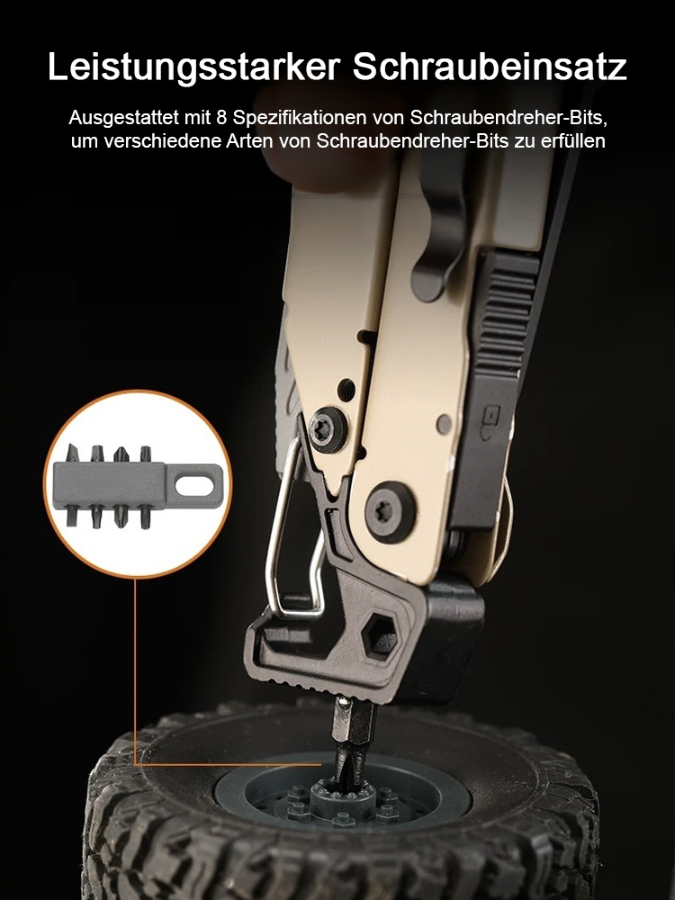 Effizienter arbeiten, früher Feierabend! 🚀 Dieses eine Edelstahl-Multifunktionstool ersetzt 25 Werkzeuge! 🛠️