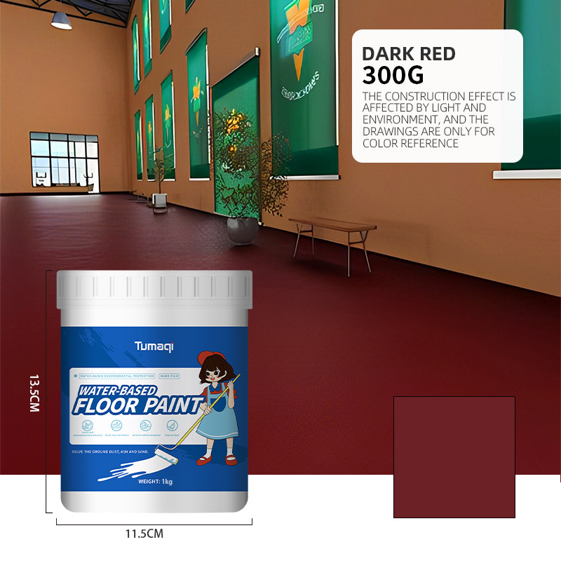 【50 Jahre kein Abblättern】Wasserbasierte Epoxidharz-Bodenbeschichtung