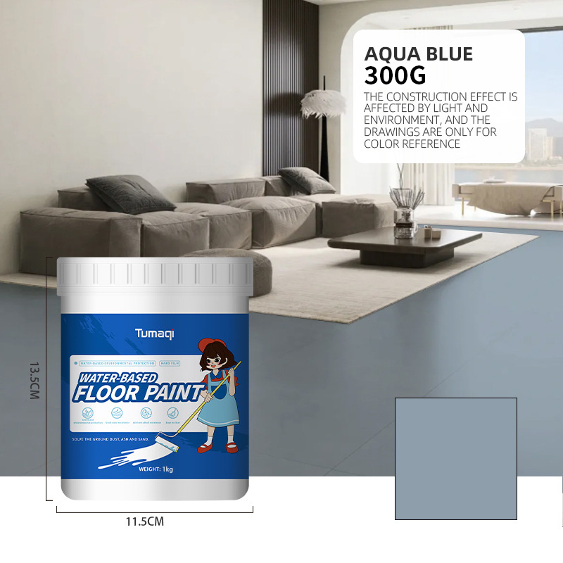 【50 Jahre kein Abblättern】Wasserbasierte Epoxidharz-Bodenbeschichtung