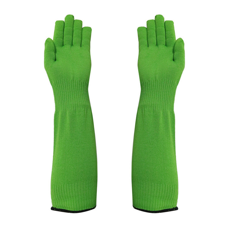 【Schnittschutz Stufe 5】Verlängerte schnitt- und kratzfeste Armschutzhandschuhe