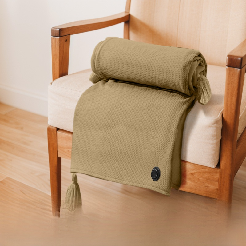 Graphen-Heizdecke: Wärmt Ihr Bett in 1 Minute 🔥 Aus superweichem, hochwertigem Flanell. 🛏️