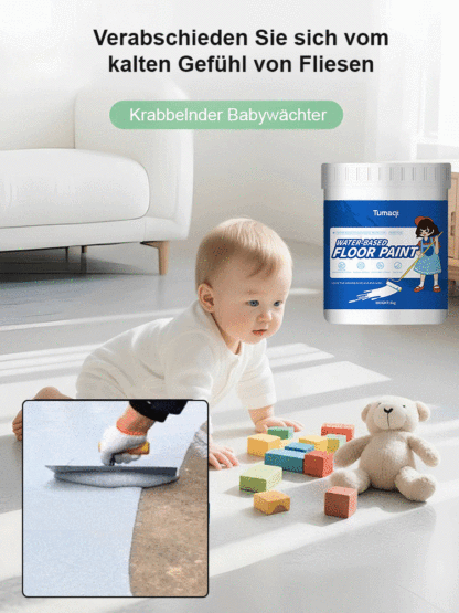 【50 Jahre kein Abblättern】Wasserbasierte Epoxidharz-Bodenbeschichtung