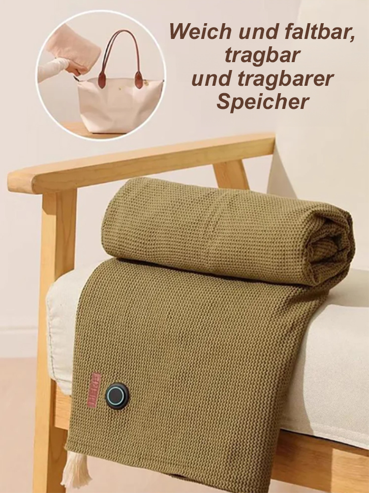Graphen-Heizdecke: Wärmt Ihr Bett in 1 Minute 🔥 Aus superweichem, hochwertigem Flanell. 🛏️