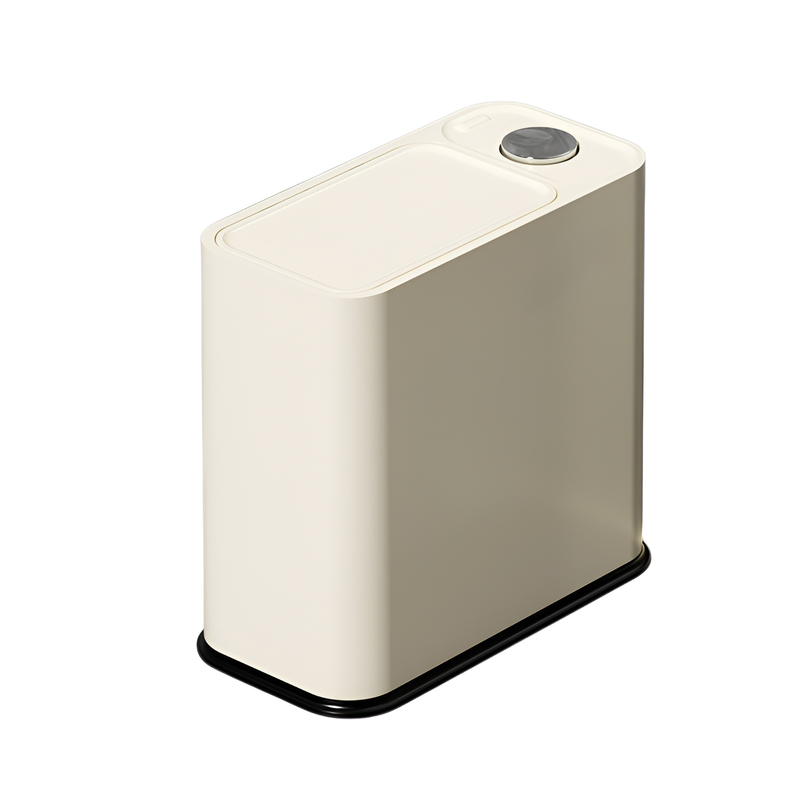 Druckknopfschalter Schmalschlitz-Mülleimer macht die Hände nicht schmutzig Multifunktions-Mülleimer 