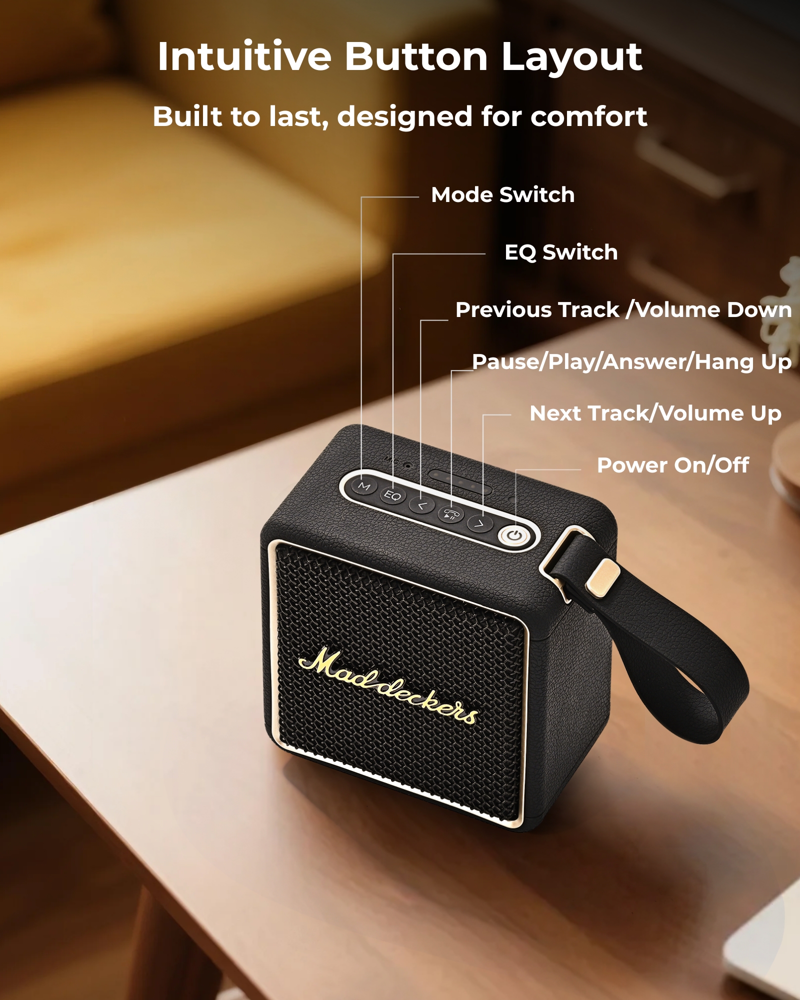 MADDECKERS MG II Bluetooth Speaker
