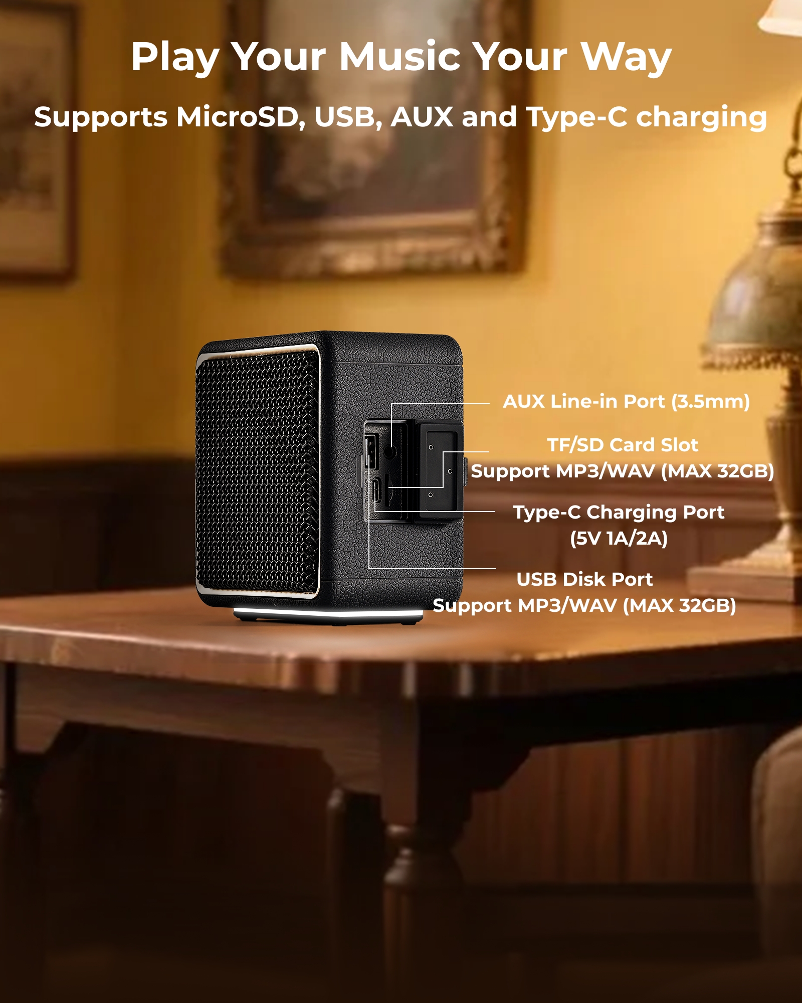 MADDECKERS MG II Bluetooth Speaker