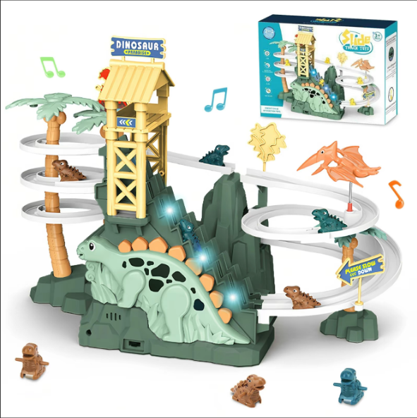 🦖 Large Rotating Dinosaur Adventure Slide Climbing Toy 🦖