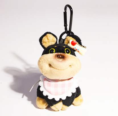 Cute Plush Bee Puppy Bag Pendant