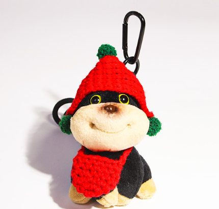 Cute Plush Bee Puppy Bag Pendant