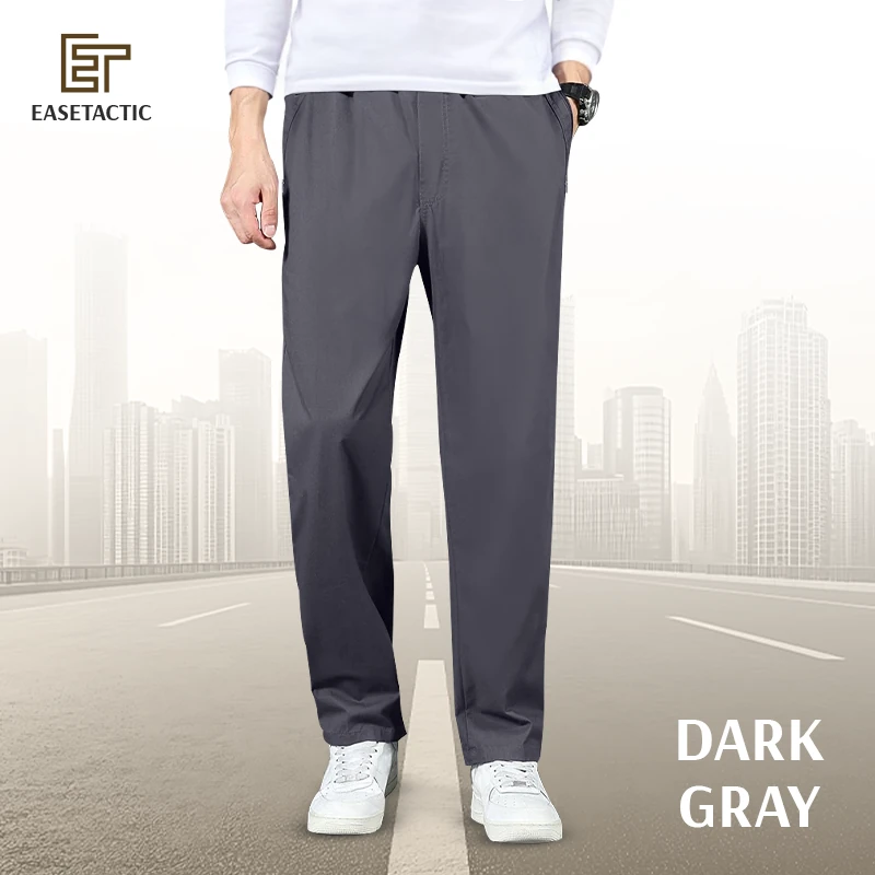 EaseTactic - Flex Fit Zipper-Pocket Durable Pants