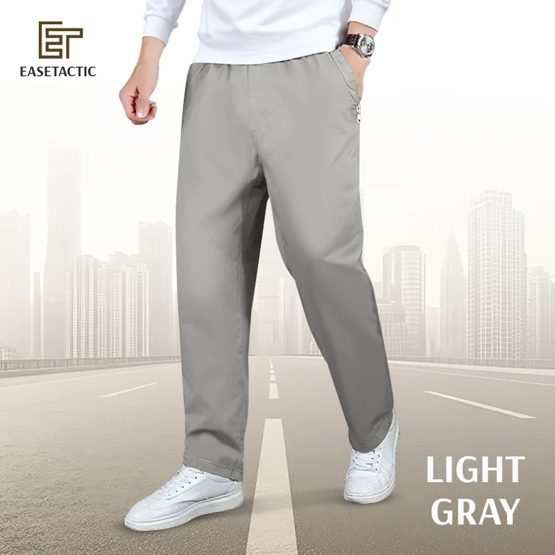 EaseTactic - Flex Fit Zipper-Pocket Durable Pants