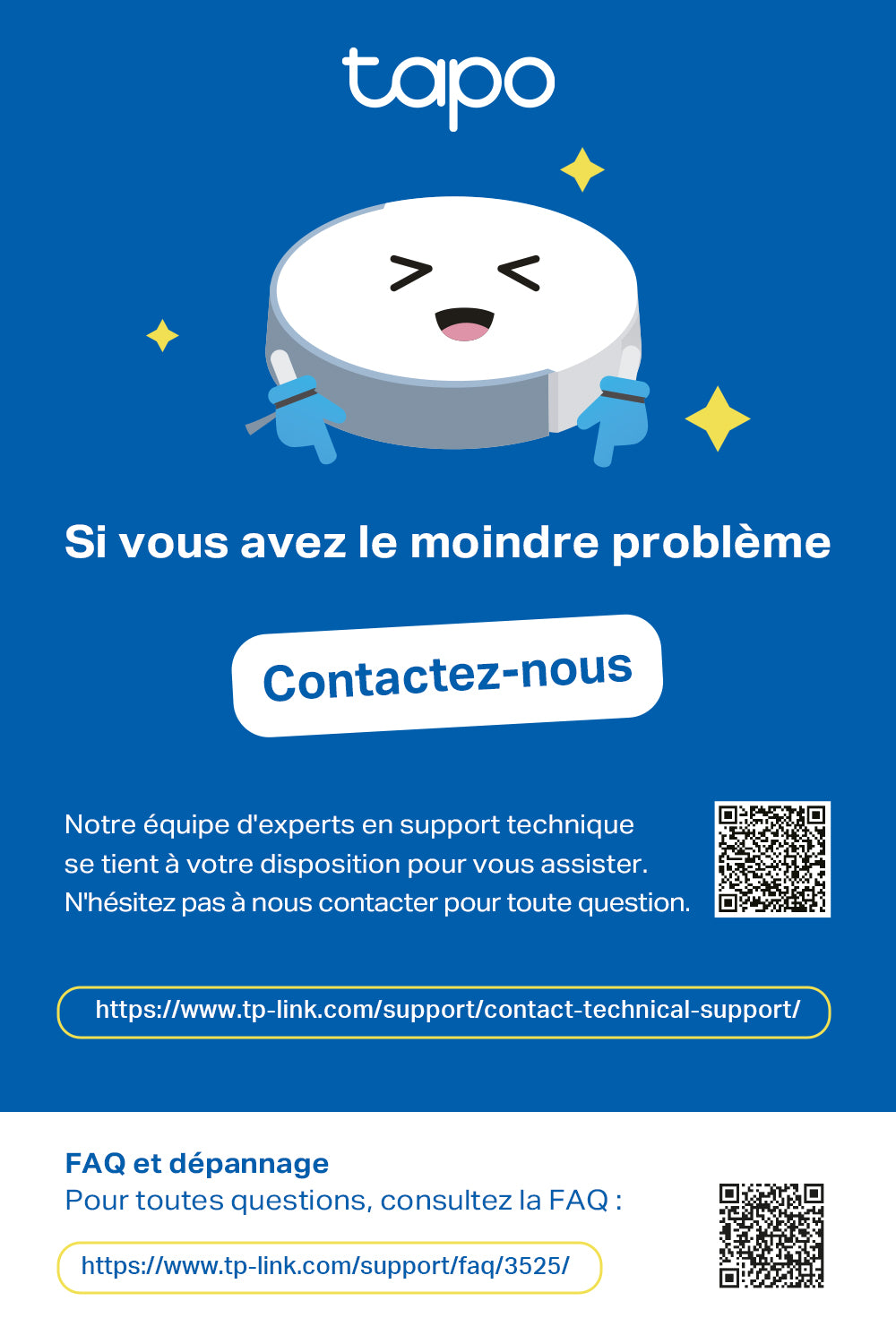 Tapo RV30 Max Plus Robot Aspirateur Laveur LiDAR+IMU 5300Pa + Vidage