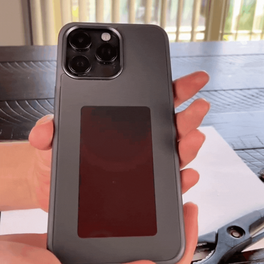 Smart DIY E-ink Screen Phone Case